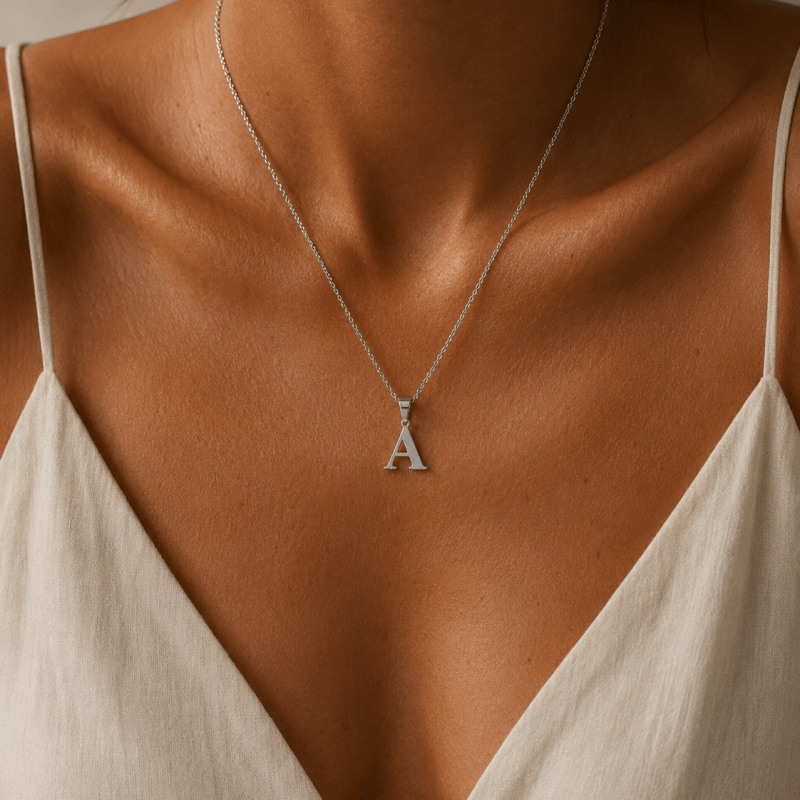 Collar de iniciales