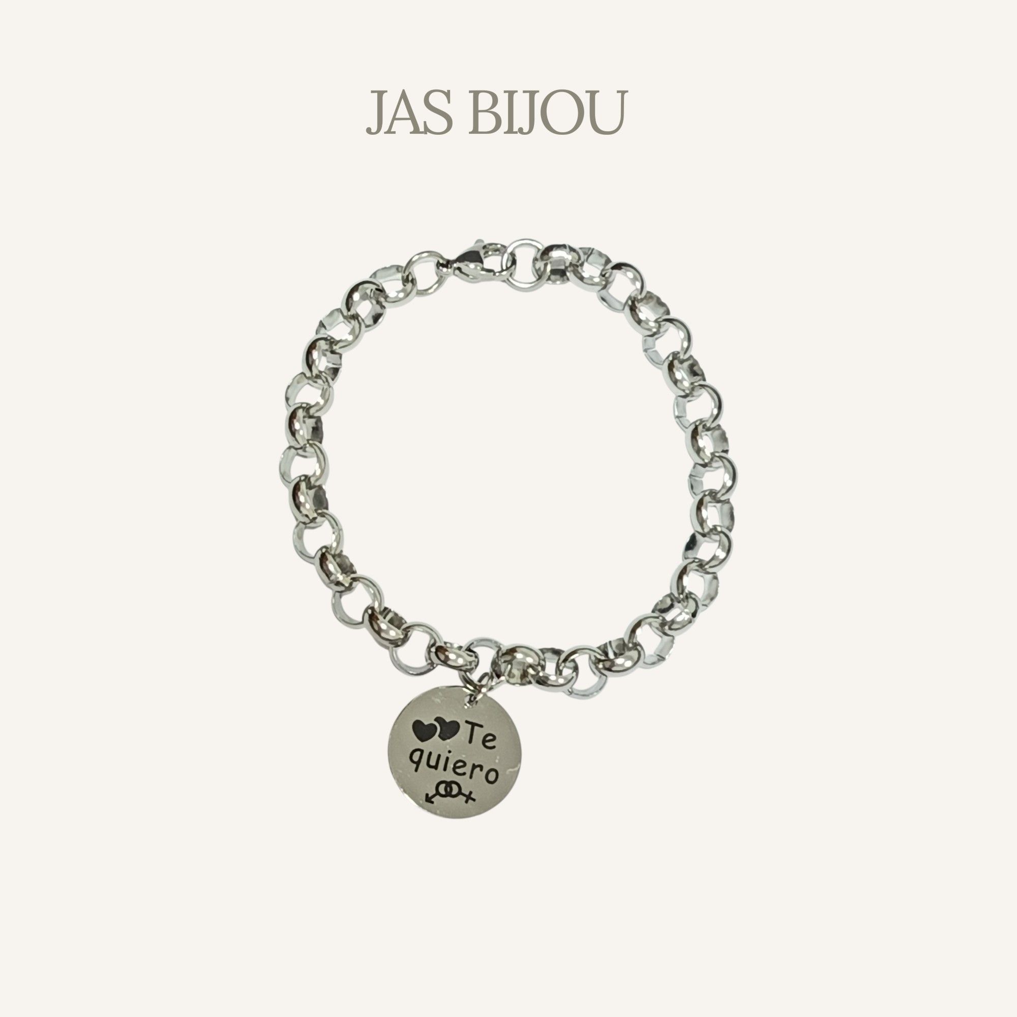 Pulsera con Frase - Te Quiero - Imagen 2