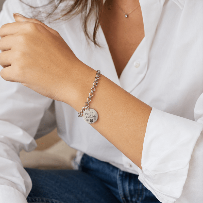 Pulsera con Frase - Para Ti Amiga