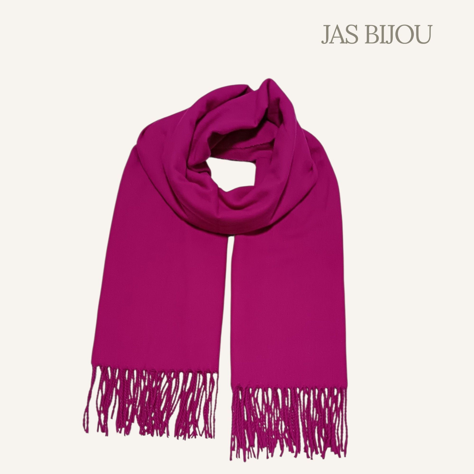 Pashmina Lisa Fucsia - Imagen 2