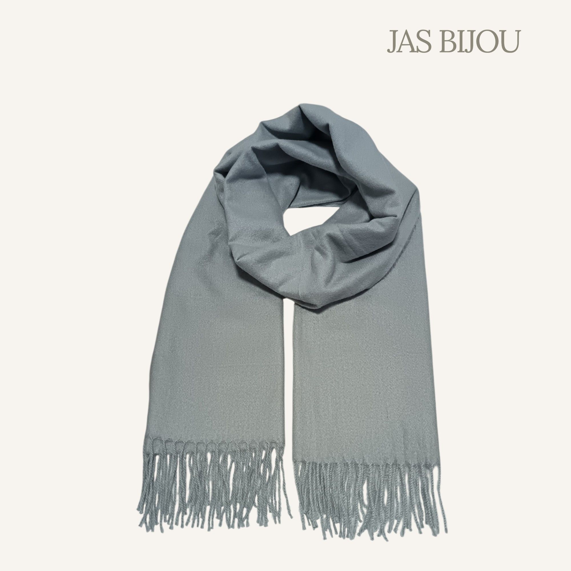 Pashmina Lisa Gris - Imagen 2