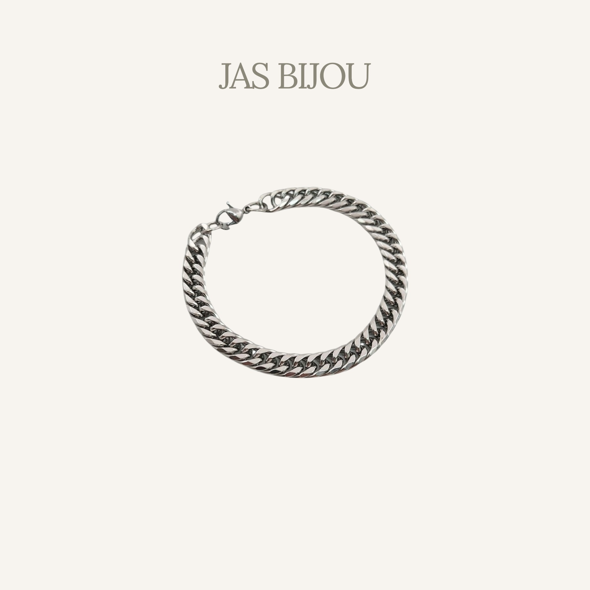 Pulsera Eslabón Cubano Modelo 1 - Imagen 2