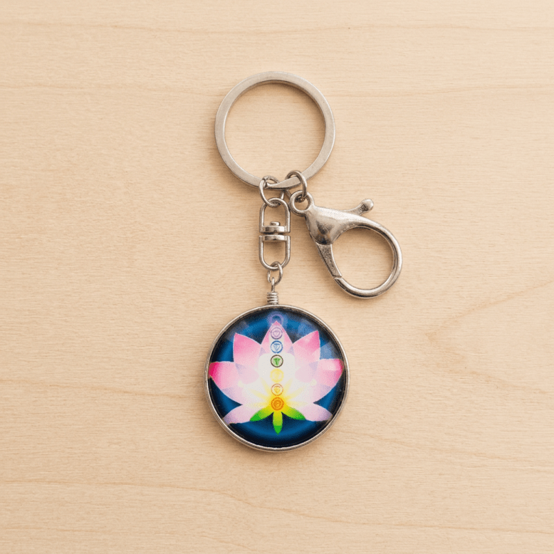 Llavero Espiritual - Flor de Loto