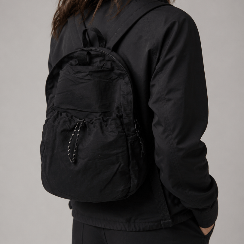 Mochila de Tela Negro